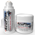 AcuPlus Home & On-the-Go Comfort Set – 4 oz Cream + 3 oz Roll-On