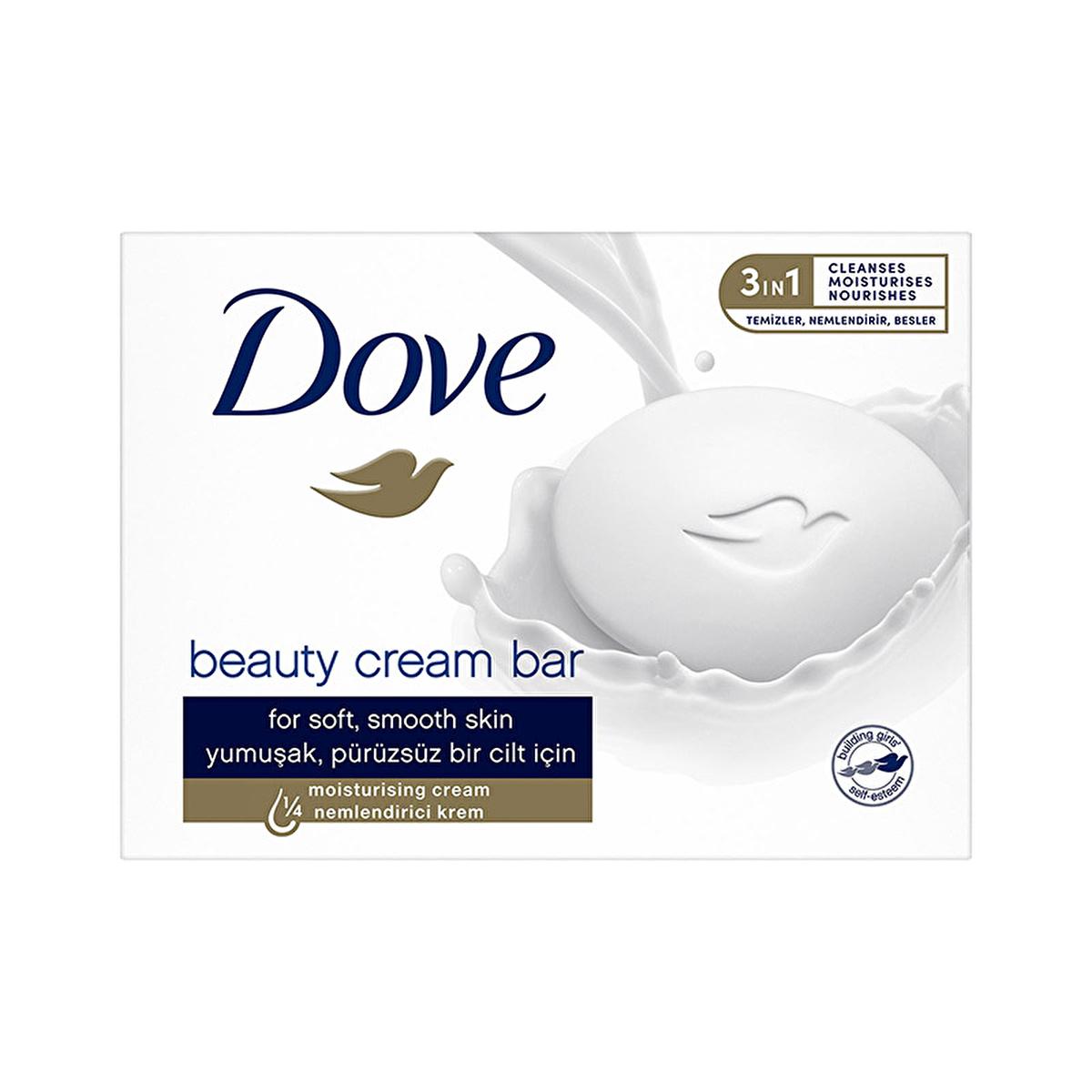 Dove Beauty Cream Bar Original - Moisturizing Sulfate-Free Soap for Soft Skin