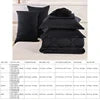 Premium 7-Piece King Bedding Set Durable Polyester Includes Mattress Topper Pillowcases Flat Sheet for Relaxation Simple