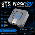 FlockYou M5 Atom Lite Flock Camera Detector | WiFi ALPR Awareness Tool with Blue LED Alert