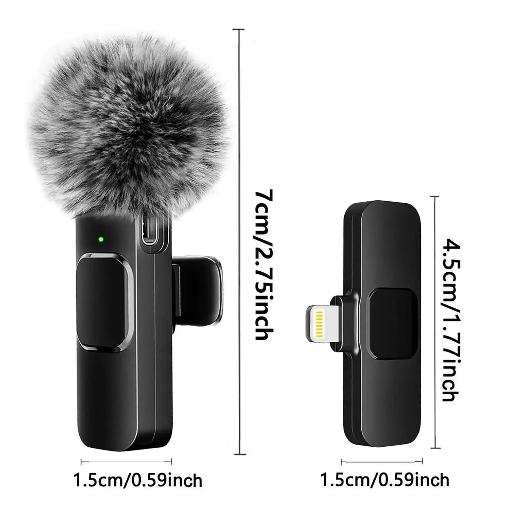Dabfavshop Mini Mic for Recording with Windshield Muff